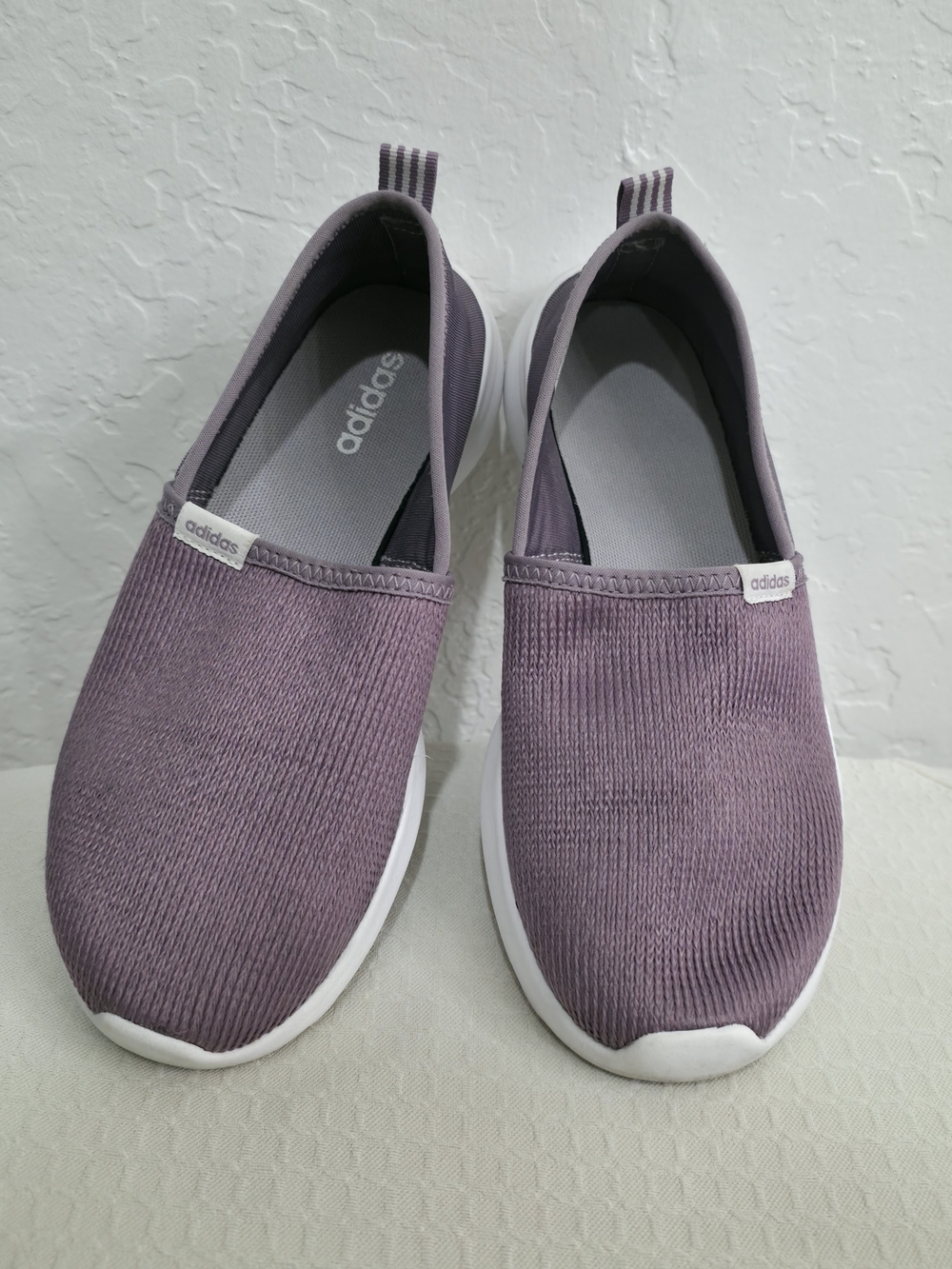 adidas Women’s Slip-On Knit Sneakers - Mauve